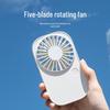 Portable Multifunctional Palm Fan: Strong Wind, Desktop & Pocket Size