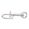 Eye Snap Hook 316 Stainless Steel Quick Release Single Ended Snap Clip for BCD Diving Equipment