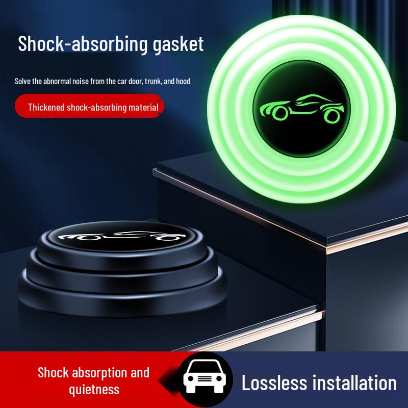 Förtjockade Silikon Bil Dörr Anti-Kollision Stötdämpande Buffertkuddar