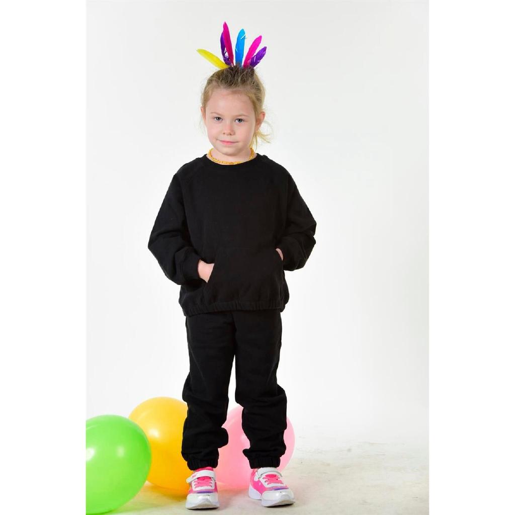 Children's Pocket Detailed Organic Cotton Oversize Cut Uprot