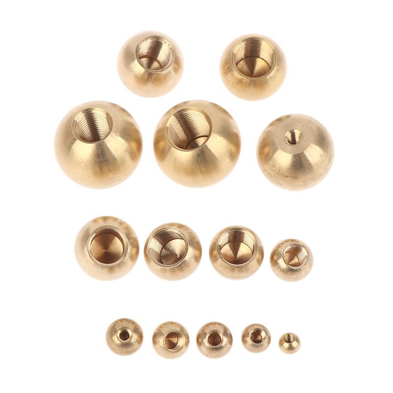 1/2/5/10Pcs Pure Brass Internal Thread Nut Lighting Accessories Decorative Cap M6/M8/M10/M12/M15/M16/M20