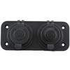 Waterproof Dual Motorcycle Lighter Socket