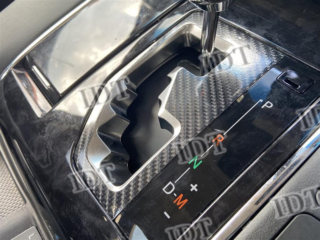 IDT 30 Series Alphard Vellfire Carbon Shift Interior Sheet Sticker Interior Custom with Mini Waste (Shift Gate Carbon Black)