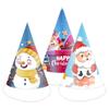 2024 Children's Christmas Party Hats: Santa, Snowman, Reindeer Designs