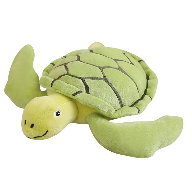 Cartoon Turtle Plush Toy Cute Green Stuffed Animals Tortoise Plushies Doll Pillow Soft Kids Baby Accompany Toys