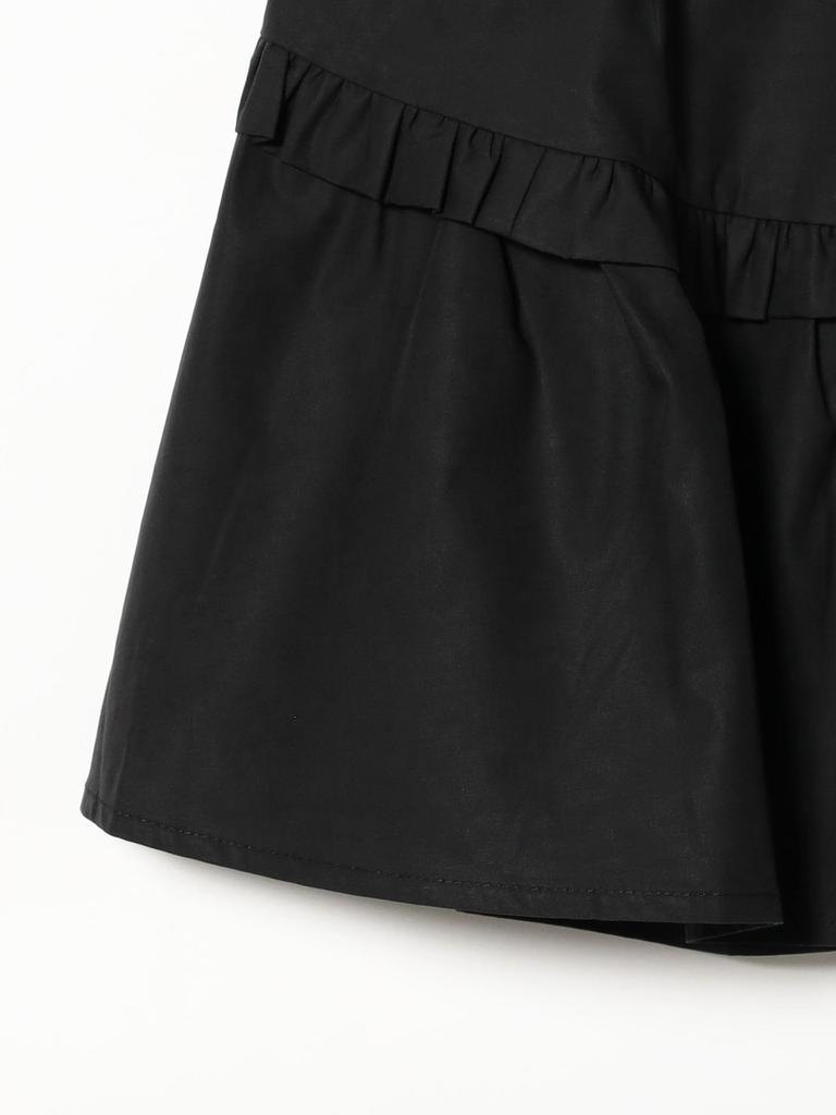 Ray Beams Sister Jane Birdie Ruffle Mini Skirt, Women's, Black, Size S