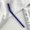 Reusable Eco Friendly Transparent Glass Straws Drinkware Accessory For Smoothies Cocktails Drinking