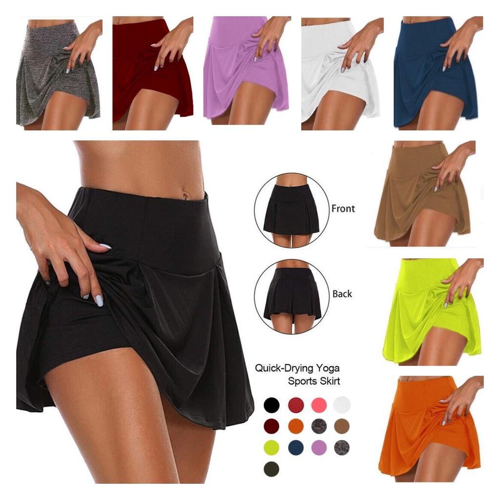 2023 Basic Summer Women's Pure Color Two-piece Fake Shorts Leggings Available In 13 Colors