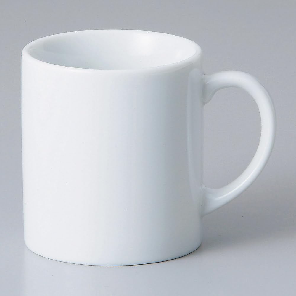 Yamashita Kogei Mino Ware Shirokiritate Mug, 10.7 x 7.5 x 8.2 cm, 240cc, 109864