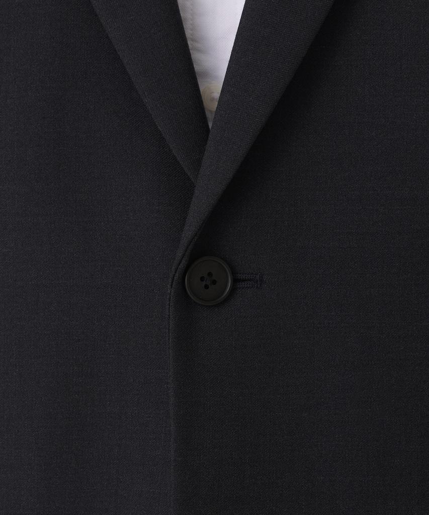 Musinsa Standard Wool Blend Relaxed Basic Blazer [Charcoal Grey]