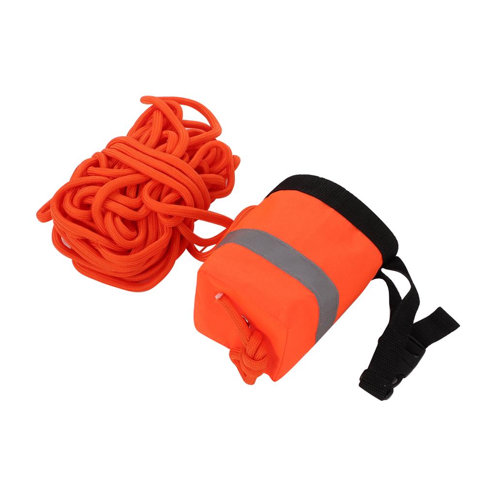 Throw Rope Bag Life Saving Reflective Rope Water Floating Bag Saving Equipment for Water Sports Rescuing