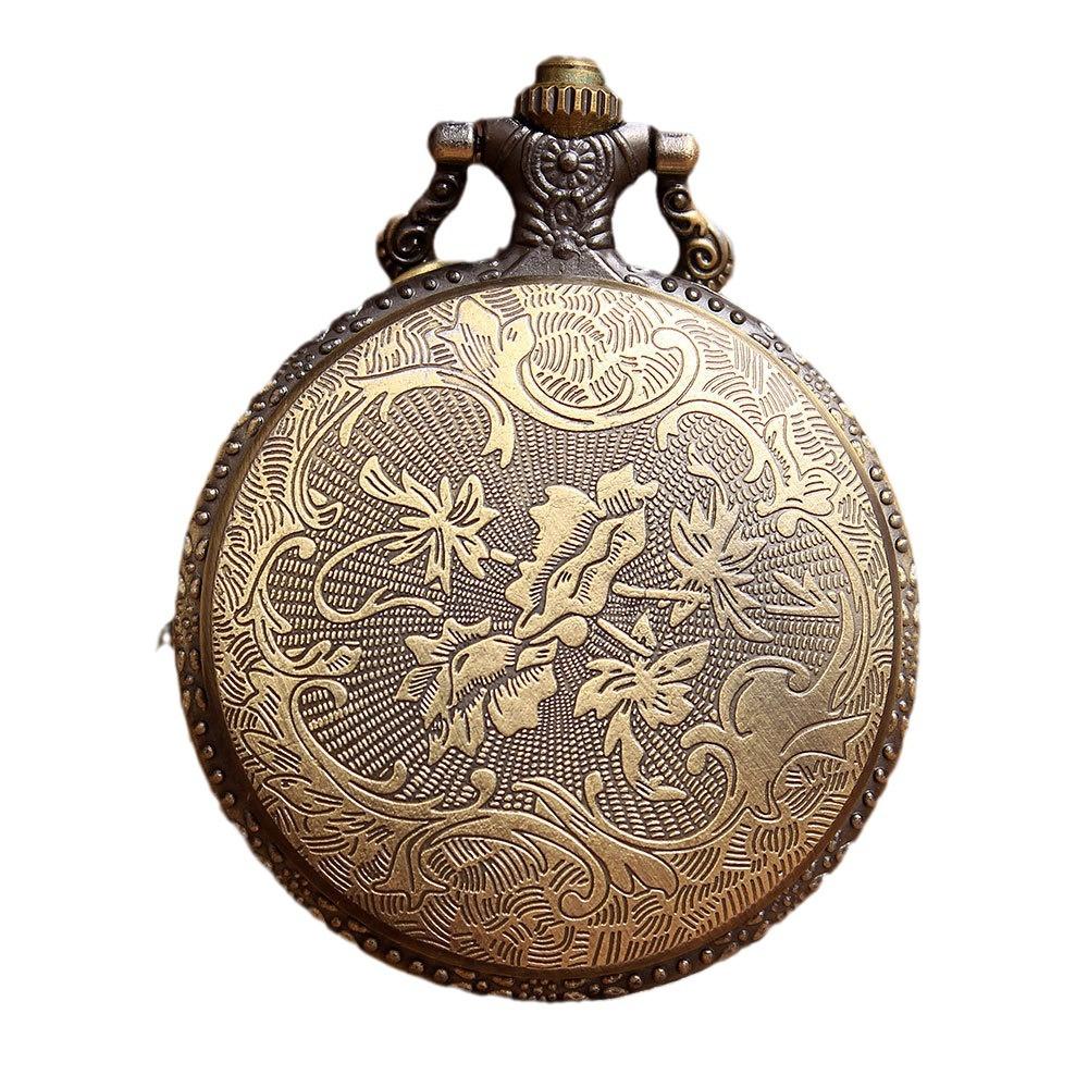 Retro Classic Pocket Watch Large Chinchilla Animation Domestic And Foreign Trade Men'S And Women'S Necklaces Hanging Watch Quartz Animation Joint Name