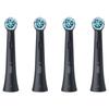 Oral-B Io Ultimate Clean Toothbrush Head Black 4 Pcs