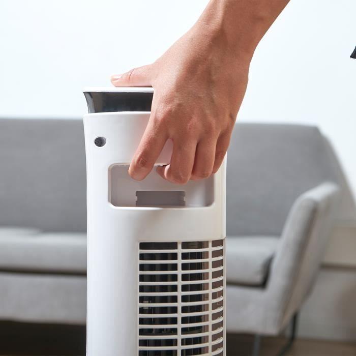 Ventilateur Colonne - BLACK+DECKER - BXEFT49E - Silencieux - Oscillant - Télécommande