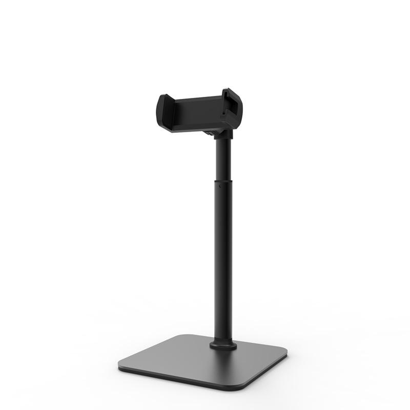 Retractable Magnetic Metal Desktop Stand for Phones/Tablets - Universal, Strong Suction, Multi-functional Mount for Live Streaming