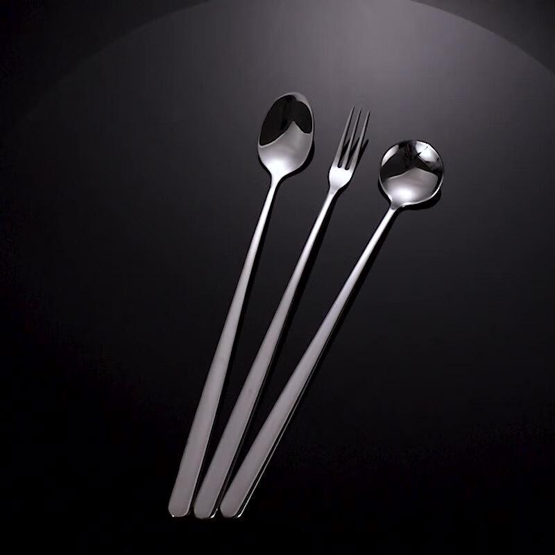 304 Stainless Steel Long Handle Coffee Stirring Spoon