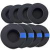 Ear Cushions Ergonomic Iced Gel Cooling Headphone Earpads Optimaled For Circular Universal Over-Ear Headsets 70mm -105mm
