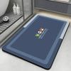 Super Absorbent Bathroom Rug Bath Mat Floor Foot Mat Quick Dry Non-Slip Shower Pad Toilet Carpet Washable Living Room Decoration
