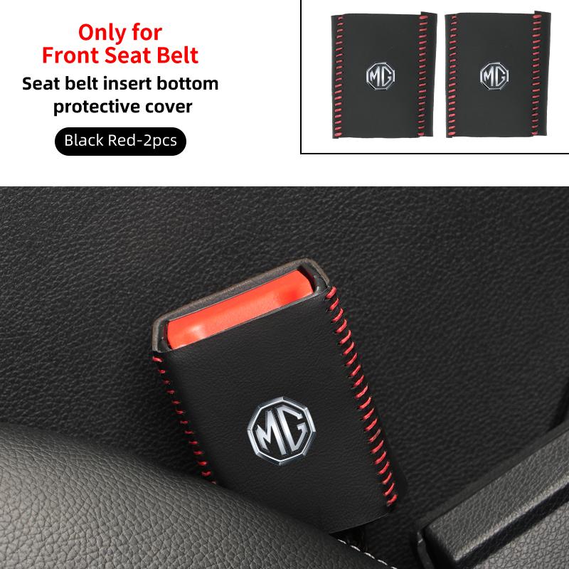 Auto Seatbelt Buckle Cover Car Accessories For MG Morris Garages 6 3 5 7 TF ZR ZS HS GS GT Hector RX5 RX8 350 550 Gundam