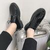 Pantofi strălucitori din piele, pantofi britanici din piele, pantofi casual pentru bărbați, versiune coreeană, versatili, pantofi mici din piele, cu platformă, pantofi de lucru Martin, pantofi pentru comerț exterior