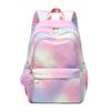 Mochila Lishin Feminina com Estampa de Estrelas em Gradiente Arco-Íris