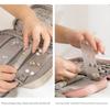 PU Leather Jewelry Storage Bag Multi-functional Jewelry Carrying Case  Travel Use