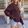Women's Loose  Winter Knitted Fashion Casual Pullover Sweater