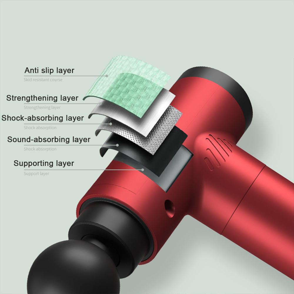 Mini Massage Gun with Multiple Adjustable Levels Portable Small Gun Electric Shock Muscle Massage Exercise and Fitness