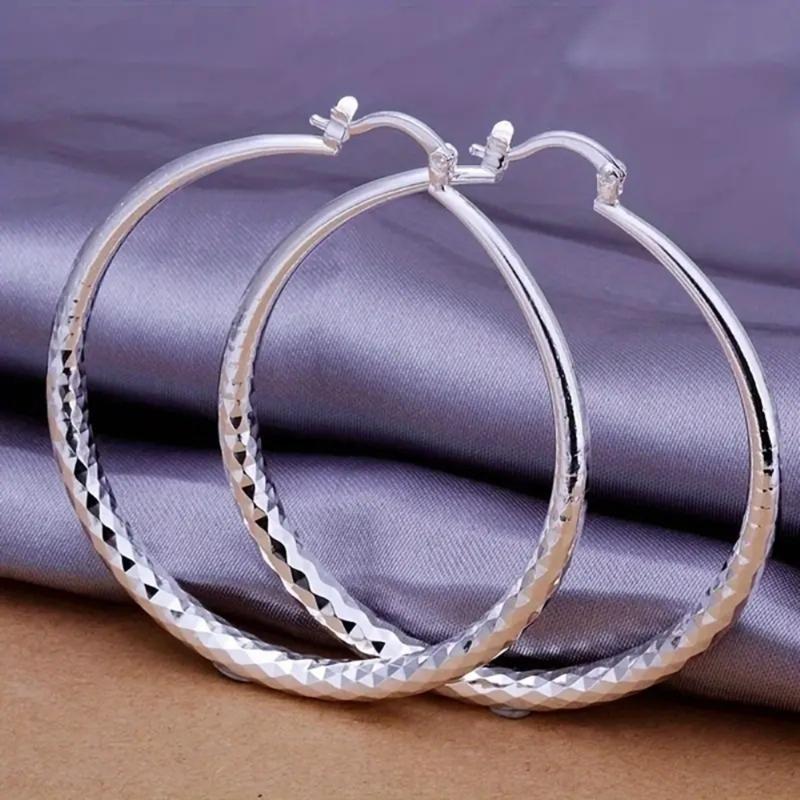 Sturdy Alloy Hoop Earrings Comfortable Designs For Office Parties And Casual Outings