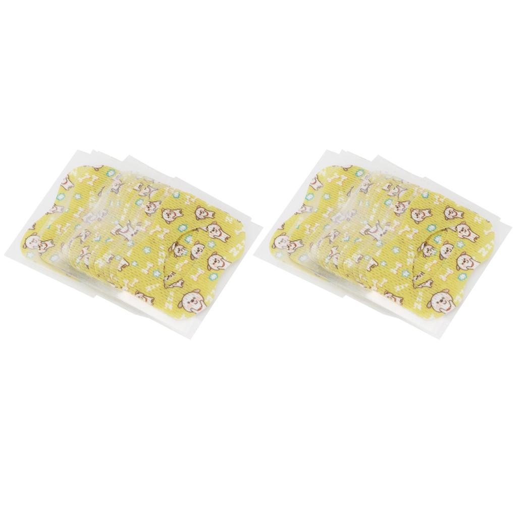 40pcs Kids Sleep Mouth Tape Smoothly Breathing Reduce Snoring Soft Cotton Mouth Breath Patches