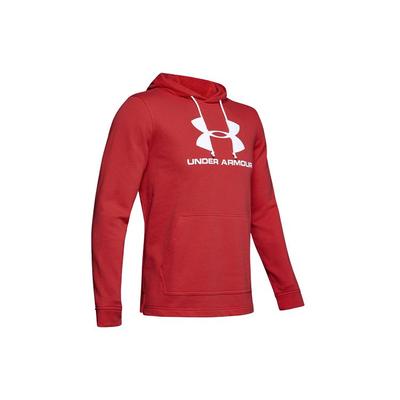 UA Terry Training Hoodie Men Tops Red 1348520-646