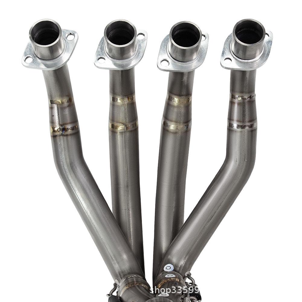 Ninja ZX4R Titanium 60MM Straight Front Pipe Motorcycle Exhaust Modification