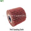 Green Sand-Embedding Stainless Steel Wire Drawing and Polishing Wheel 8698