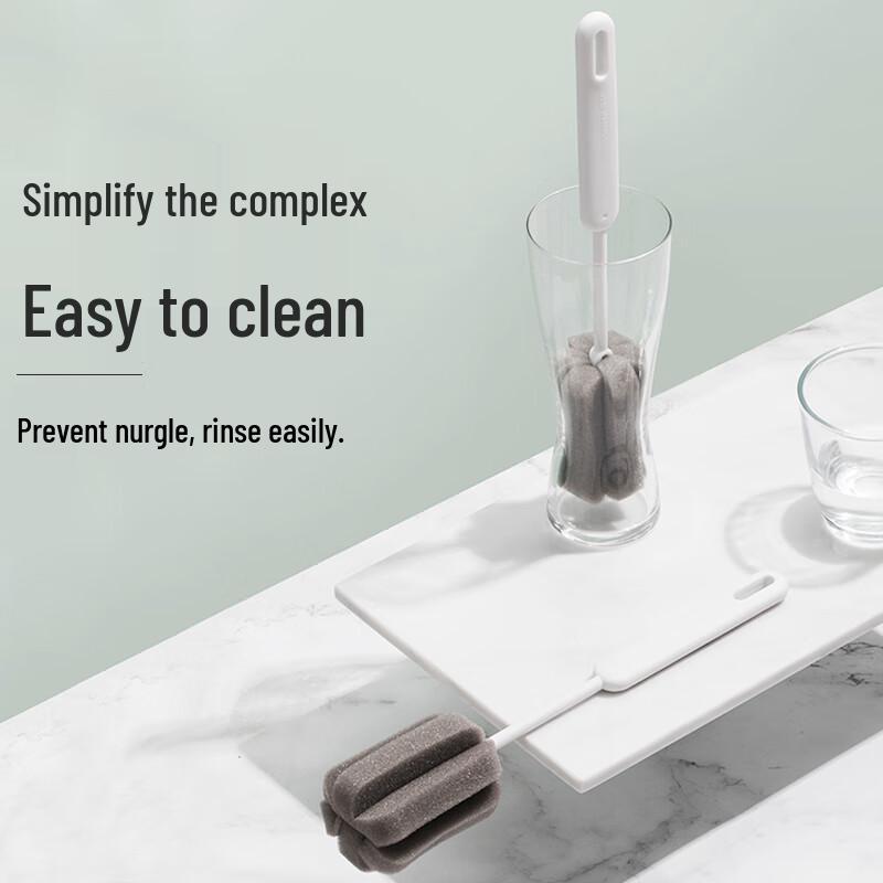 Schwammbecher- und Flaschenreinigungsbürsten-Set