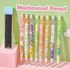 5Pcs Kawaii Mechanical Pencil 0.5mm Refill Cute Cartoon Automatic Pencils Student Writing Tool Child Gift Student Stationery