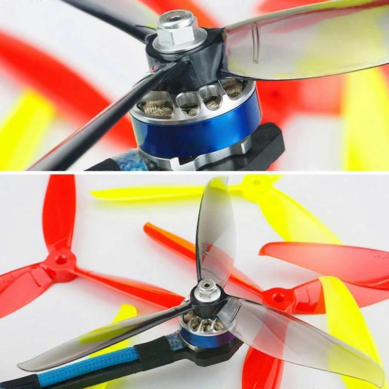 Reliable Three Blade Propellers Suitable for Various Flying Devices Quadcopters for Remote Control Crafts