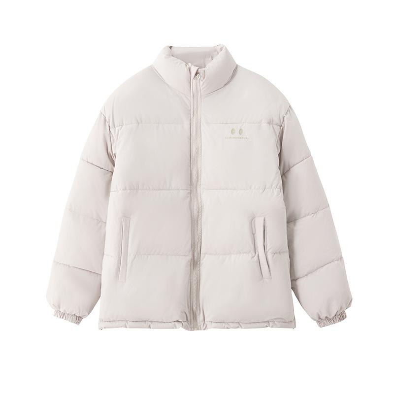 

Winter Thickened Warm Down Cotton-padded Clothes Loose Stand-up Collar Cotton-padded Jacket M