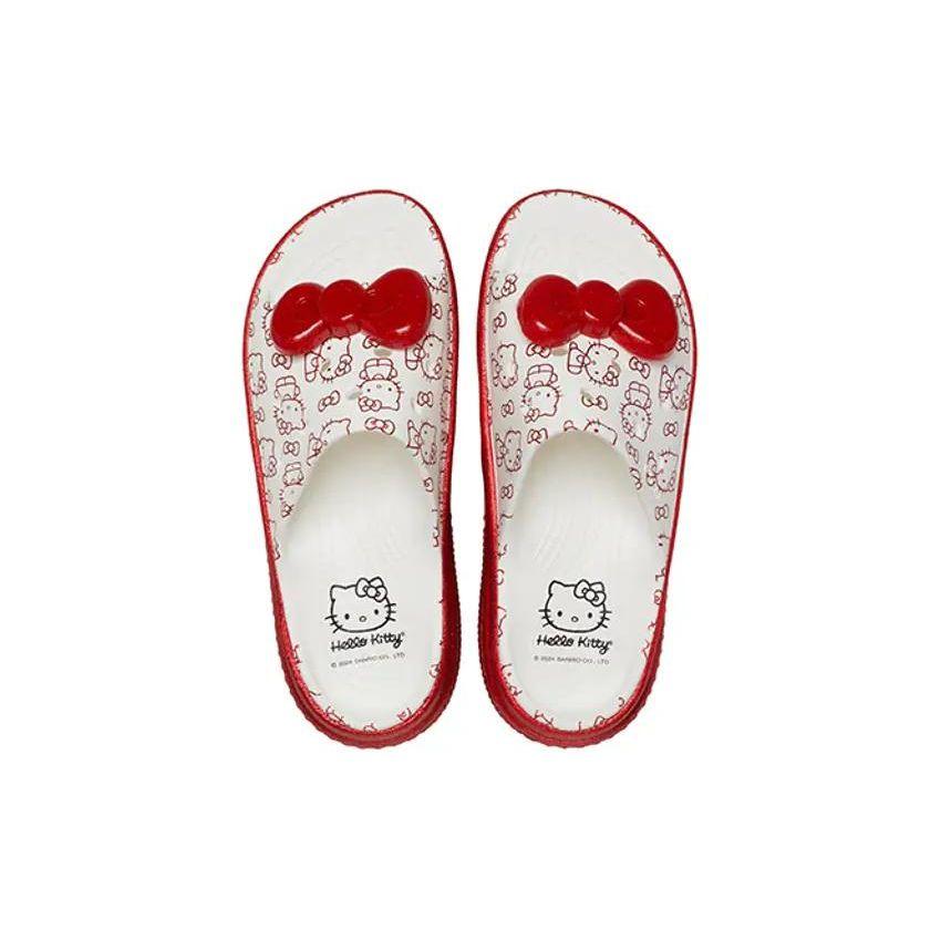 Hello Kitty x Crocs Stomp Slide 50. Jubiläum Herren Sneaker Weiß 209815-100