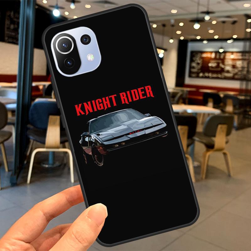 Knight Rider KITT Car For POCO F5 Pro X4 F4 GT C40 M5s F3 X3 X5 Pro Case For Xiaomi 13 12 Lite 12T 11T Pro Cover