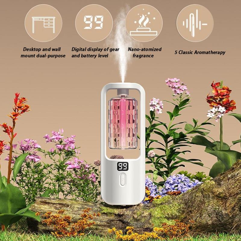 Portable Aroma Diffuser Fragrance Essential Oil Aromatherapy Machine Wall Mounted Humidifier Machine