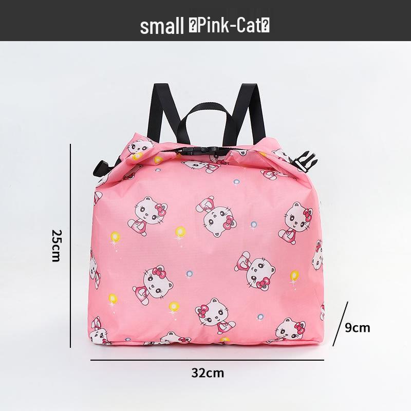 Children's Waterproof Swim Bag with Dry/Wet Separation, Portable Hot Spring Wash Backpack