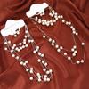Beaded Multilayer Earrings Wedding Bridal Set Jewelry Sets Necklace Earrings Sets Pearl Necklace