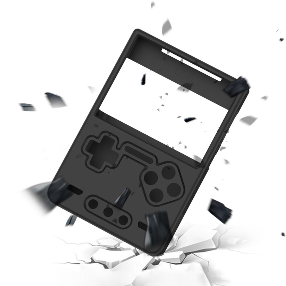 Silicone Protective Case Shockproof Soft Skin Cover Protector Sleeve with Lanyard for Trimui Brick Handheld Game Console