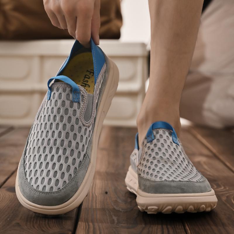 Male Comfortable Walking Shoe All-match Mens Breathable Loafers Brand Mens Slip on Footwear Classic Men Casual Driving Shoes