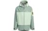 X NATIONAL GEOGRAPHIC Outdoor Hiking Waterproof, Windproof, And Breathable Windbreaker Jacket Men's Dusty Green IS9521