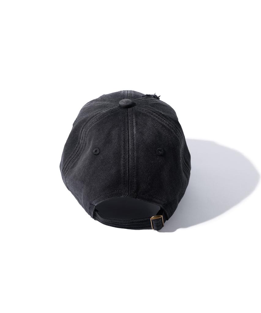 MASSNOUN Unmeasured Washed Dyed Vintage Ball Cap Msiac001-Bk