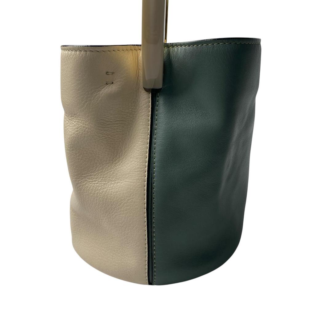 Used MARNIShoulder Bag Ivory/Green system leather Women