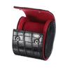 Uxcell Watch Roll Travel Case, Single Slot Portable Leather Watch Case, Unisex, Watch Storage Organizer with Removable Pillow, for Travel & Display,