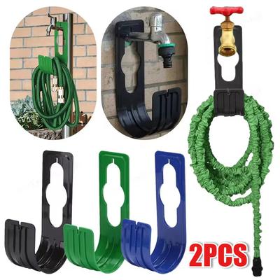 Support mural pour tuyau d'arrosage de jardin, organiseur pour tuyau d'arrosage, enrouleur de tuyau d'arrosage, accessoires pour fournitures d'irrigation