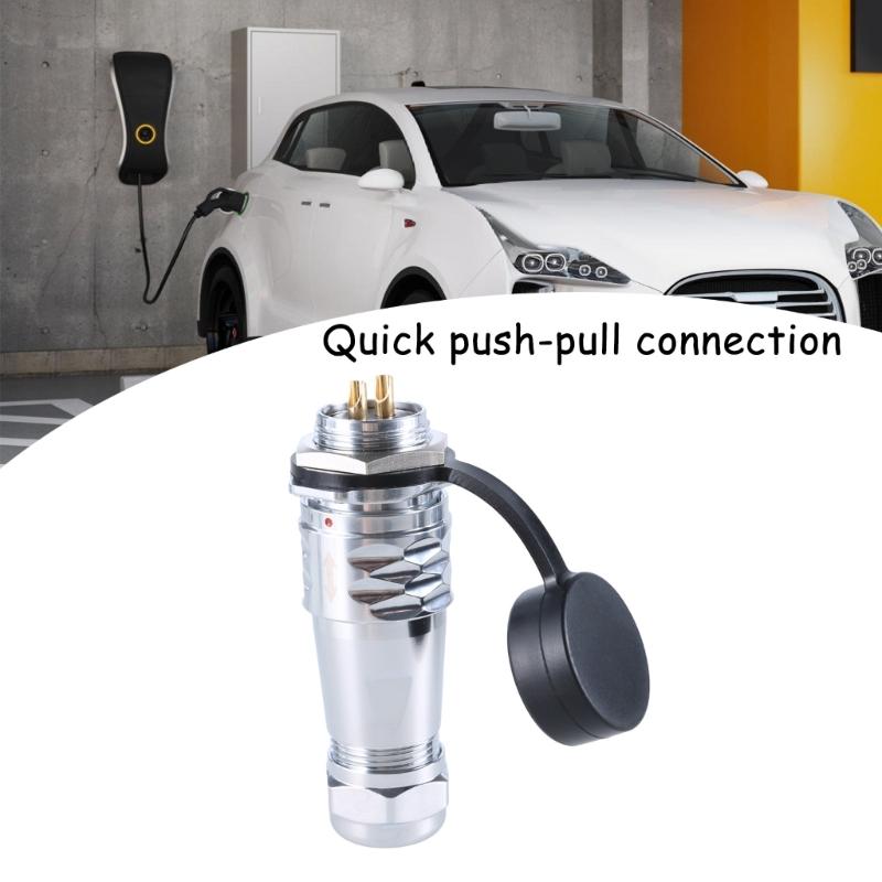 SF2010 Waterproof Industrial Connector SF2012 Female Plug & Male Socket IP67 2Pin to 12Pin For 20mm Panel Mount